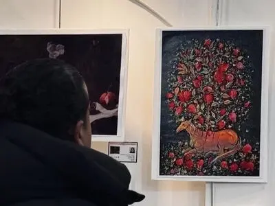برپایی نمایشگاه نقاشی و صنایع‌دستی در بیرجند