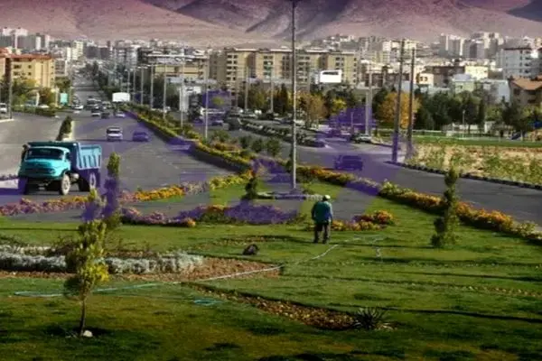 رشد بیش از ۴۰ درصدی عرصه فضای سبز شهری صدرا در یکسال و نیم گذشته