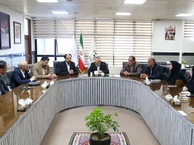  دیدار رئیس و مدیرعامل خانه مطبوعات قزوین با مدیرکل ارشاد قزوین