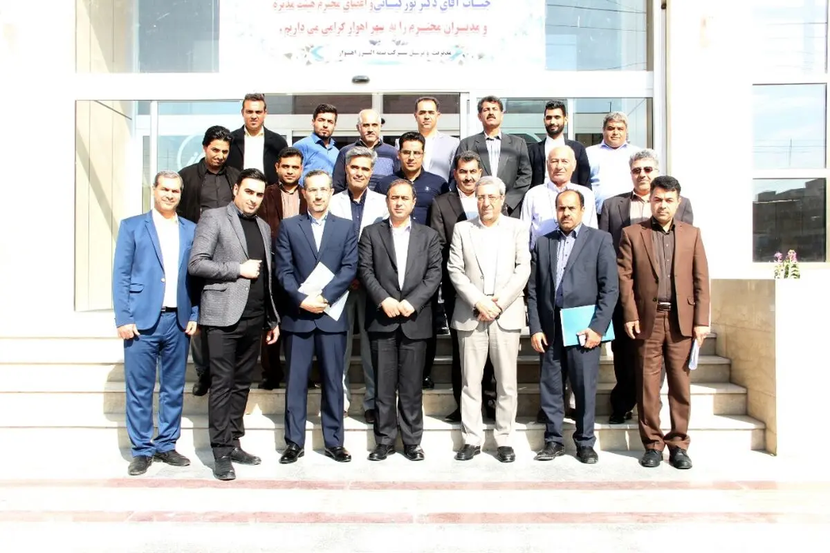 بازدید مدیرعامل بیمه البرز از شعب شرکت در استان خوزستان