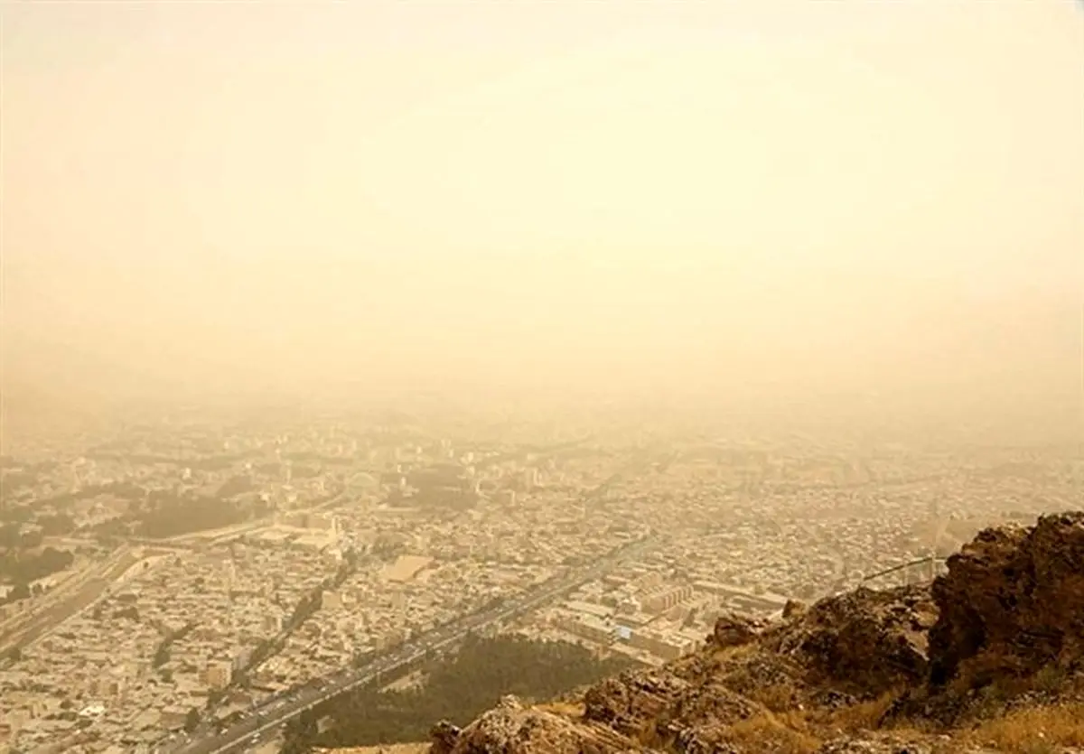 وضعیت ناسالم هوای لرستان با توجه به ورود ریزگردها از عراق