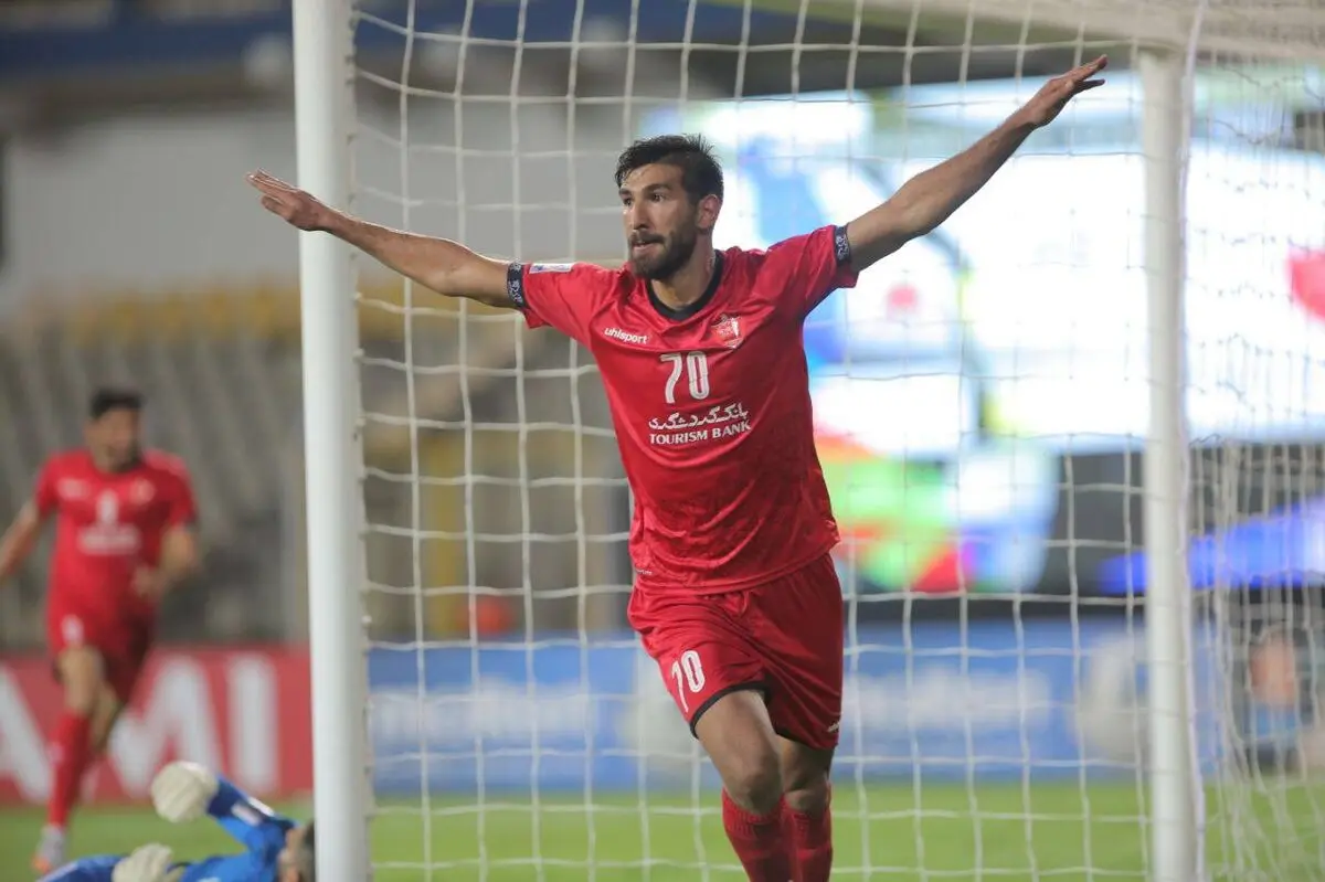 ویدئو: گل نخست پرسپولیس به گوا توسط مغانلو
