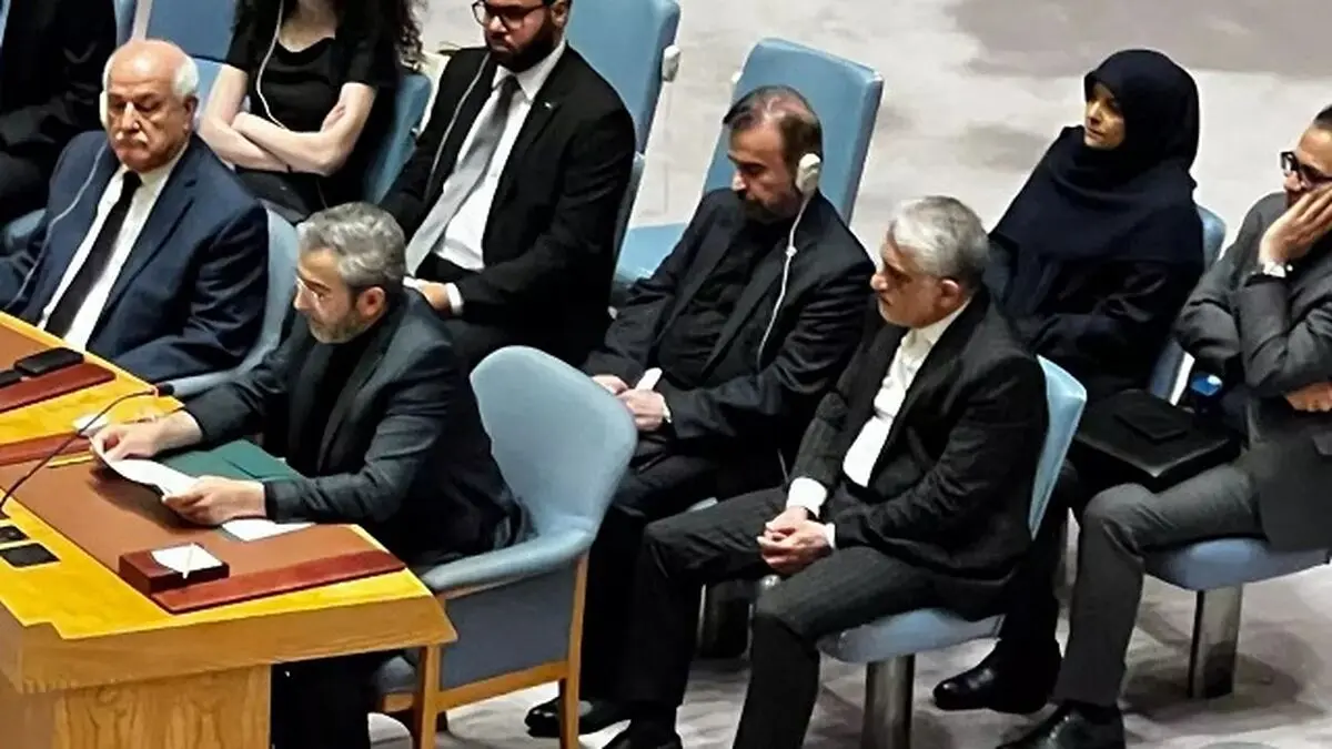 Statement by Ali Bagheri Before the United Nations Security Council
