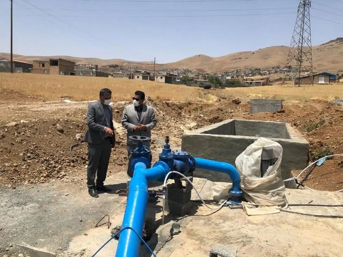 بهره‌برداری اولیه از تصفیه‌خانه فاضلاب روستای سراب قامیش شهرستان سنندج