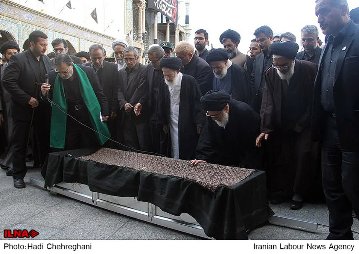برگزاری مراسم ختم خواهر مقام معظم رهبری در قم