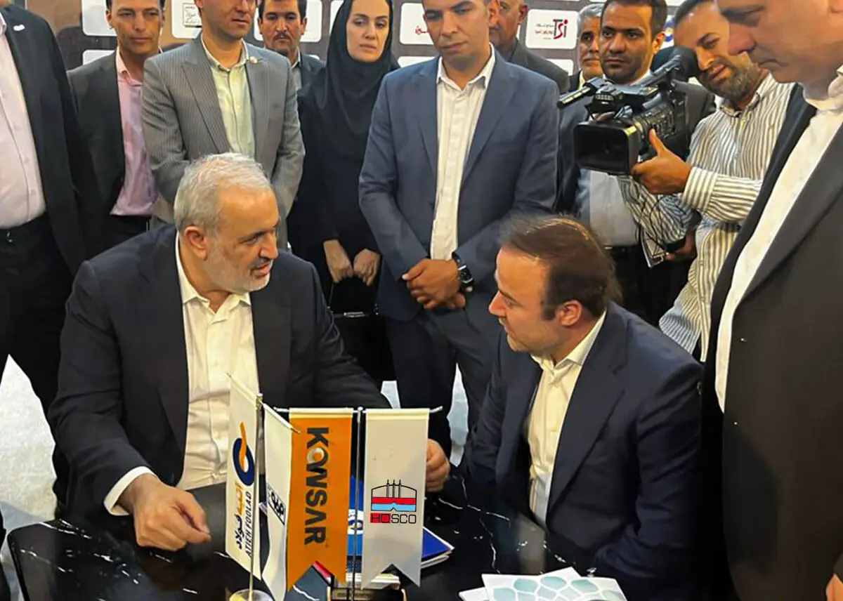 همراهی مدیرعامل شرکت فولاد هرمزگان با وزیر صمت در نمایشگاه اکسپو 2024