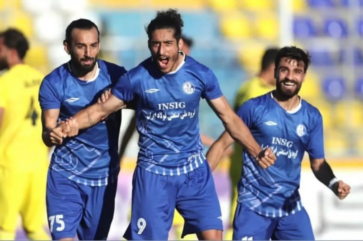 ویدیو: گل اول استقلال خوزستان به شمس آذر قزوین توسط علی وزیری پناه