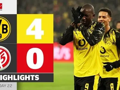 ویدئو: خلاصه بازی دورتموند 4-0 ماینتس