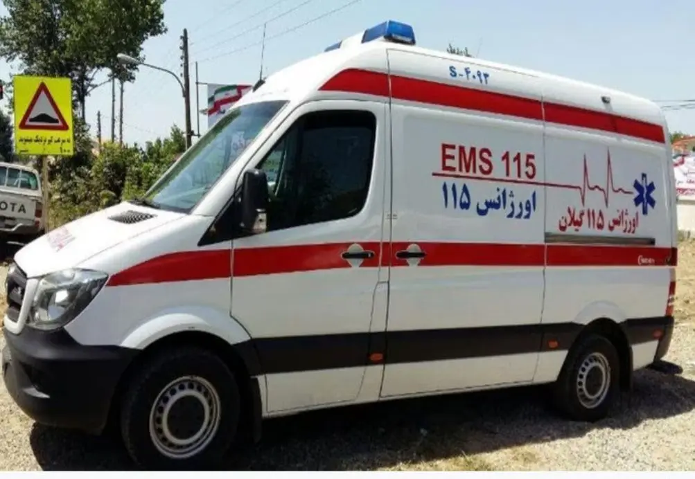 امداد رسانی اورژانس به ۱۹ مصدوم  در یک حادثه آتش‌سوزی در ساری  