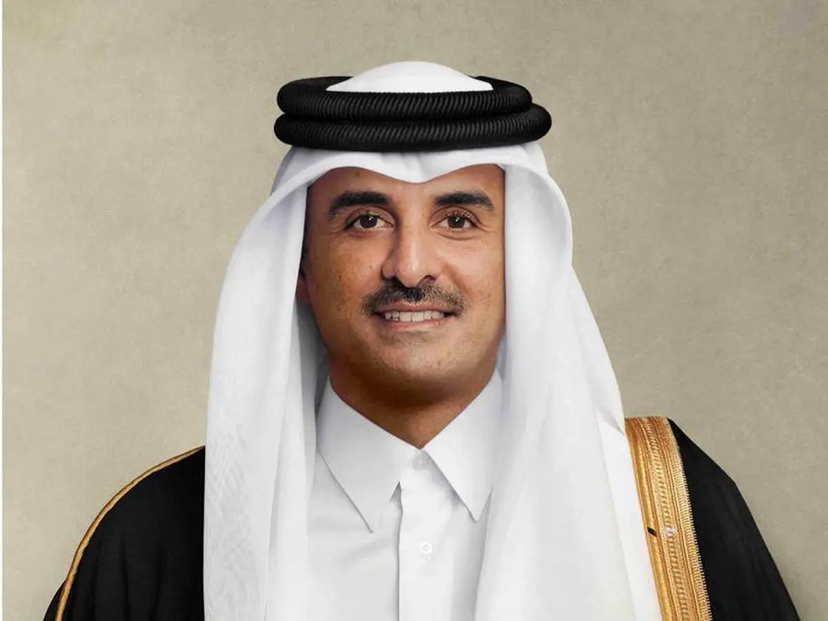 پیام تبریک امیر قطر به رئیس جمهور ایران
