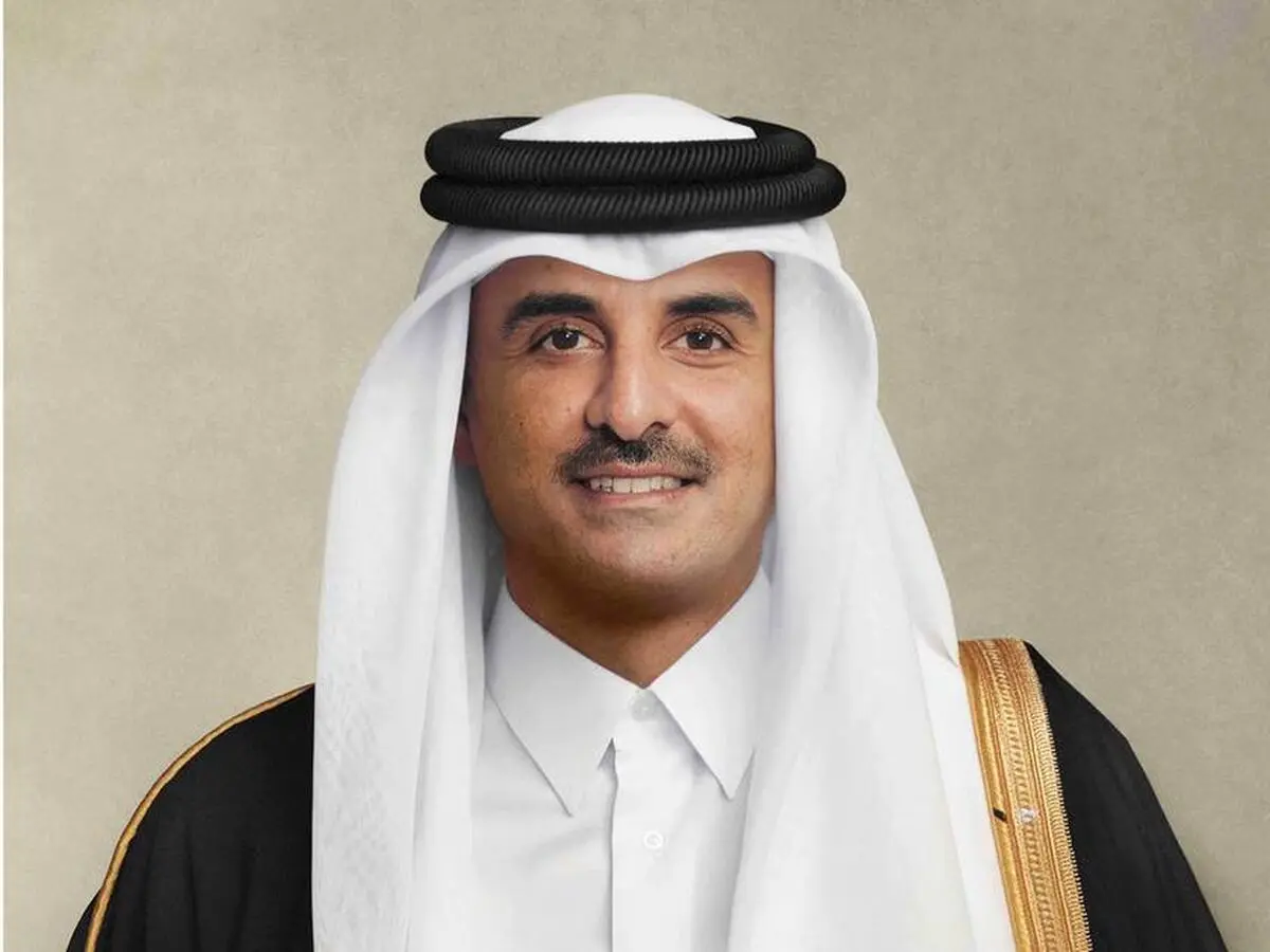 پیام تبریک امیر قطر به رئیس جمهور ایران 