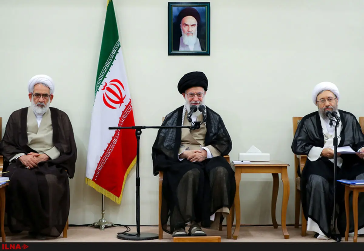 رئیس و مسئولان قوه قضائیه با رهبر انقلاب دیدار کردند