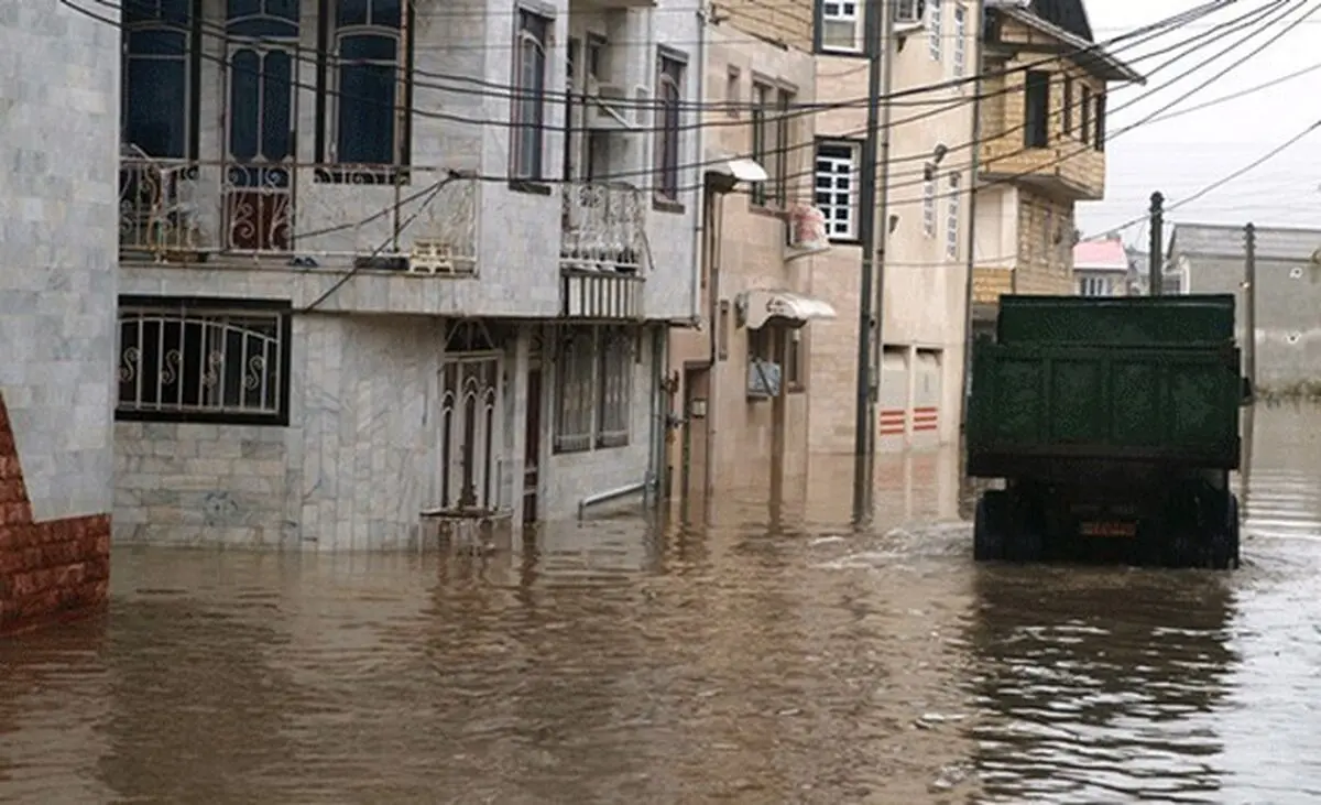 آبگرفتگی پل ارتباطی در 2 شهر و روستا /خسارت به کشاورزی در برخی مناظق دزفول