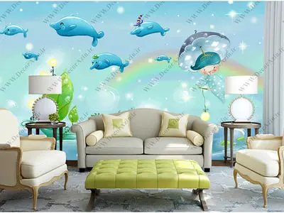 کاغذ دیواری و پوستر دیواری جایگزین مناسبی برای رنگ کاری
