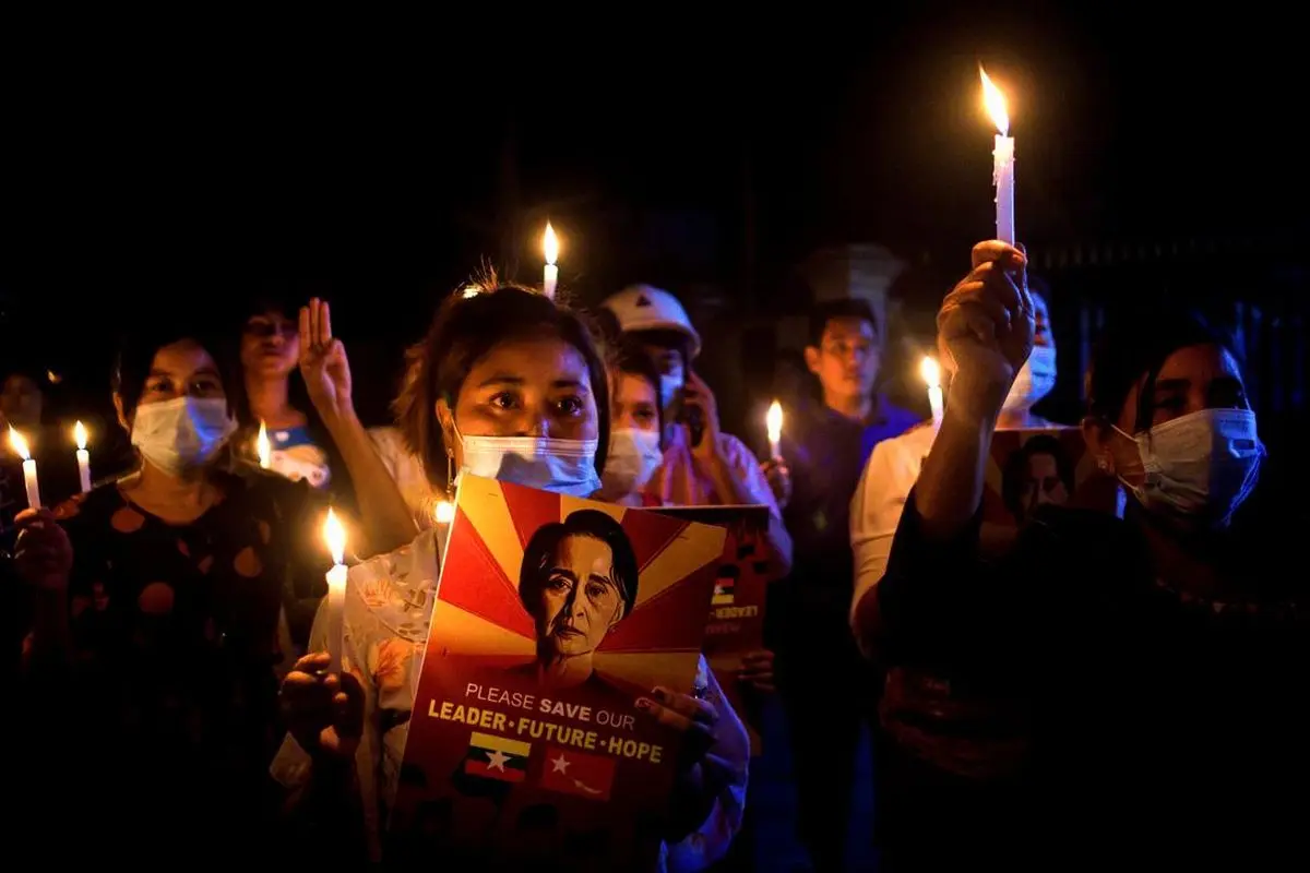 Two killed in protests in Myanmar as U.S. and allies vow to restore democracy