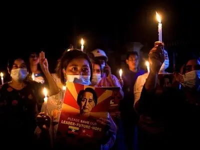 Two killed in protests in Myanmar as U.S. and allies vow to restore democracy