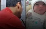 لحظات نفس‌گیر نجات نوزاد ۴۰ روزه توسط اپراتور هلال‌احمر + فیلم