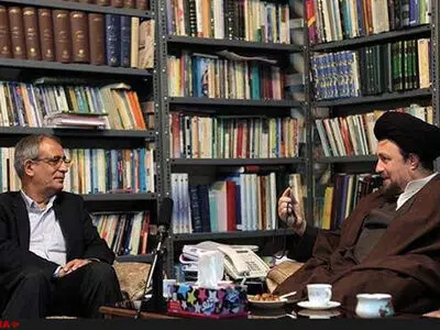 دیدار شهردار تبریز با سیدحسن خمینی