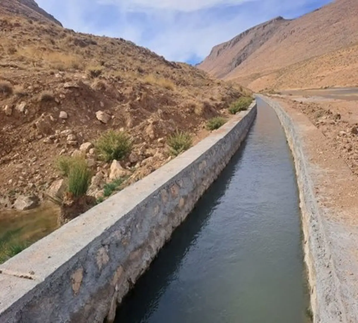 ۱۳.۵ کیلومتر کانال آبیاری در مزارع چهارمحال و بختیاری احداث شد 