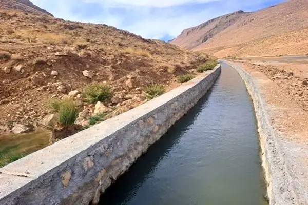 ۱۳.۵ کیلومتر کانال آبیاری در مزارع چهارمحال و بختیاری احداث شد 