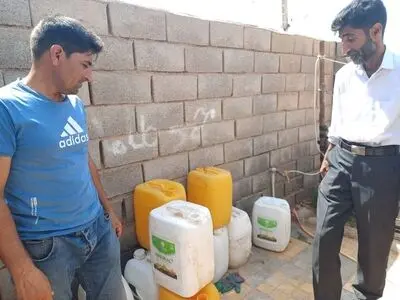 قندک تربت جام ؛ روستایی که کام اهالی اش  از بی آبی تلخ است/ هر ۲۰ لیتری آب ۱۵ هزار تومان