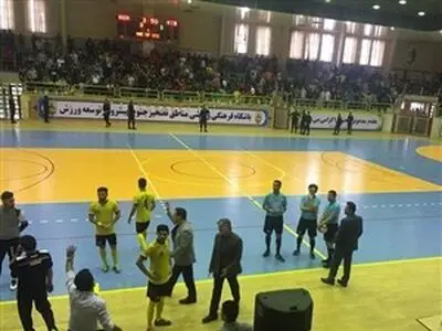 تیم فوتسال ملی حفاری اهواز 30 میلیون ریال جریمه شد
