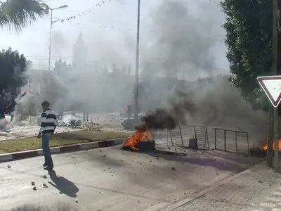 درگیری پلیس تونس با معترضان به فقر و حاشیه‌نشینی در جنوب کشور
