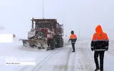 برف روبی ۲۳۰۰ کیلومتر باند از محورهای مواصلاتی البرز/محور کرج_کندوان و طالقان_هشتگرد همچنان بسته است