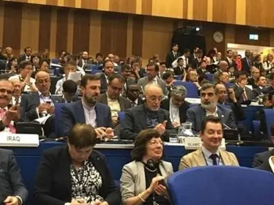 انتخاب مندوب ایران مساعدا لرئیس مؤتمر الوکالة الذریة