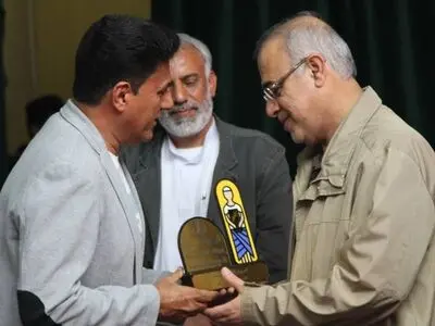 تقدیر از محمد آشوری تازیانی بابت ١٦ سال حمایت از ورزش شهرستان خمیر