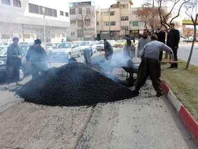 معابر اصلی اولویت اول آسفالت در کرمانشاه