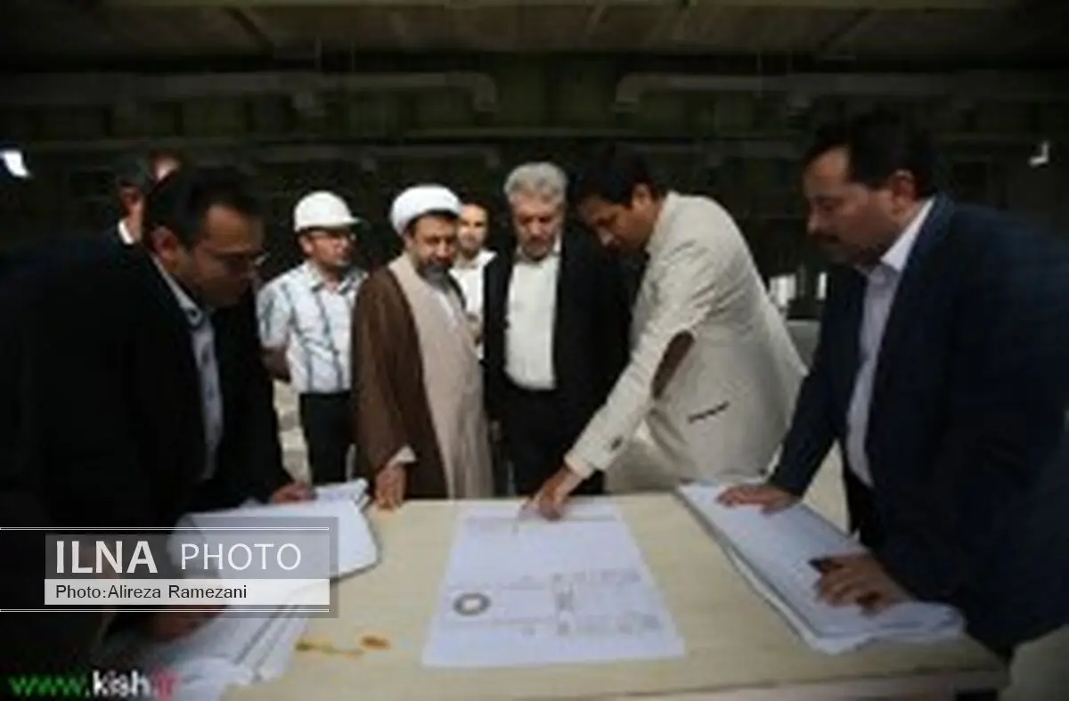 سرعت تکمیل مصلای کیش فراتر از انتظار است 