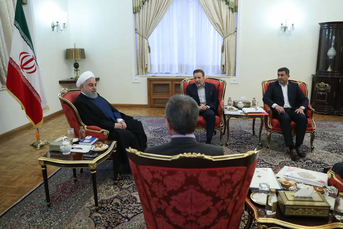 دیدار استاندار البرز با رئیس جمهوری