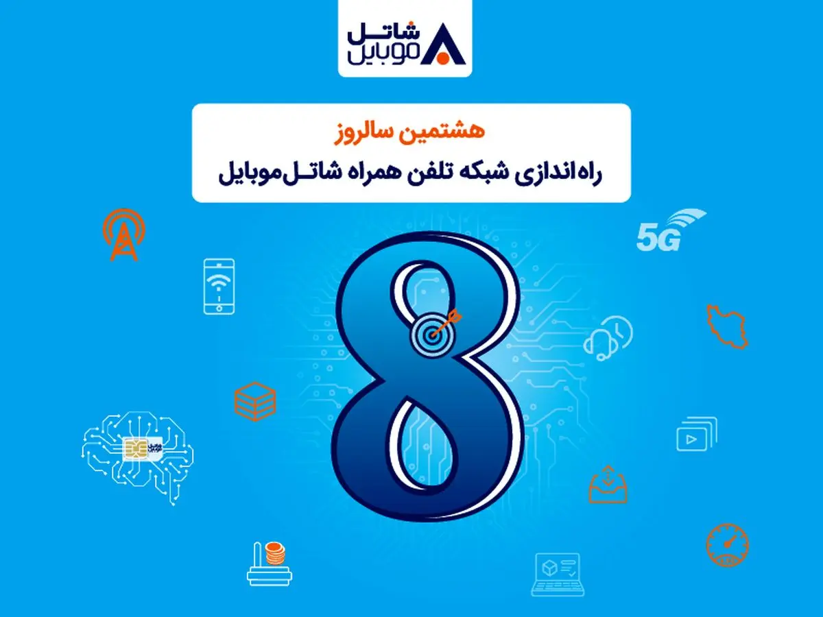 شاتل موبایل به مناسبت هشتمین سالروز تولد خود؛ اینترنت و مکالمه هدیه میدهد