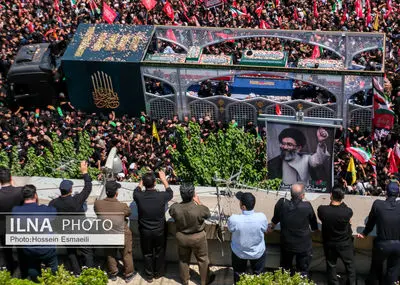 مراسم تشییع پیکر مطهر رهبر شهید انقلاب/ 6