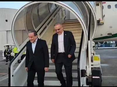 عراقچی وارد لیسبون شد 