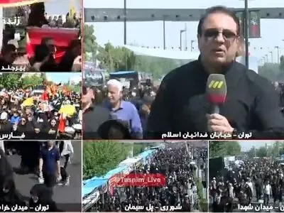 قدم‌های عاشقی جاماندگان اربعین در تهران + فیلم