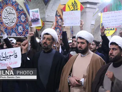اجتماع بزرگ علما، طلاب و روحانیون شیراز به منظور همبستگی با جبهه مقاومت