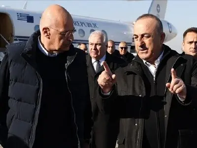 سفر وزیر خارجه یونان به مناطق زلزله‌زده ترکیه