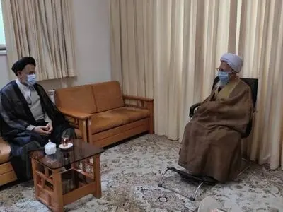 دیدار وزیر اطلاعات با آیت‌الله جوادی‌آملی