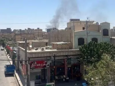  شنیدن شدن صدای انفجار در شهرک صنعتی شمس آباد شهرستان ری