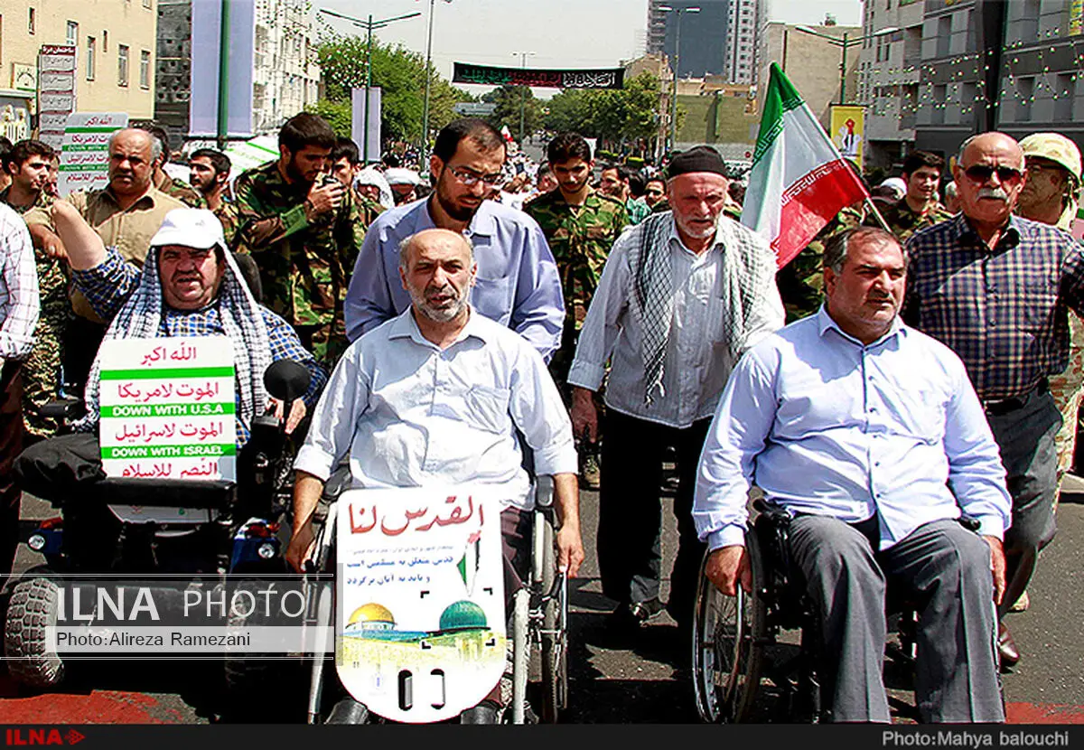 ایران تحیی یوم القدس العالمی بمسیرات حاشدة