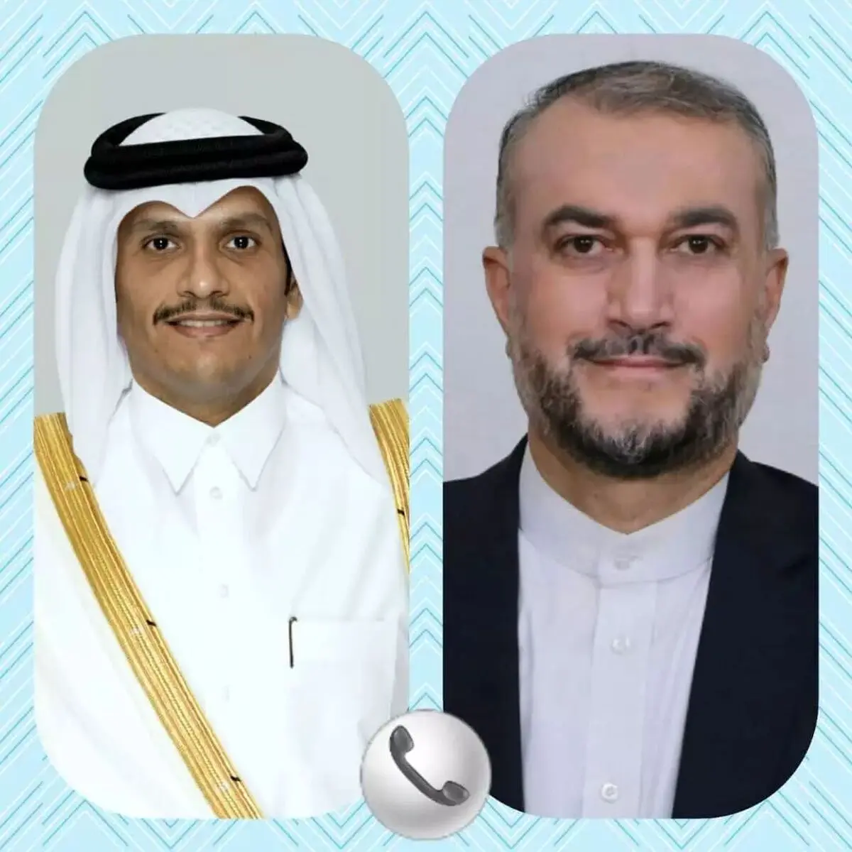خلال اتصال هاتفی مع نظیره القطری.. وزیر الخارجیة الایرانی: مستعدون تماما للتوصل إلى اتفاق جید وقوی ومستدام فی مفاوضات فیینا
