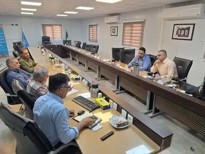 روند پیشرفت پروژه ۳۱۵۲ واحدی اکباتان صدرا زیر ذره‌بین ناظر دفتر مرکزی بنیاد مسکن