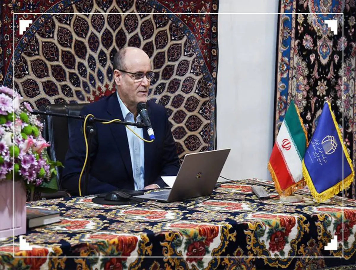 بازدید مدیرعامل مؤسسه اعتباری ملل و برگزاری آیین بزرگداشت شرکت سهامی فرش ایران