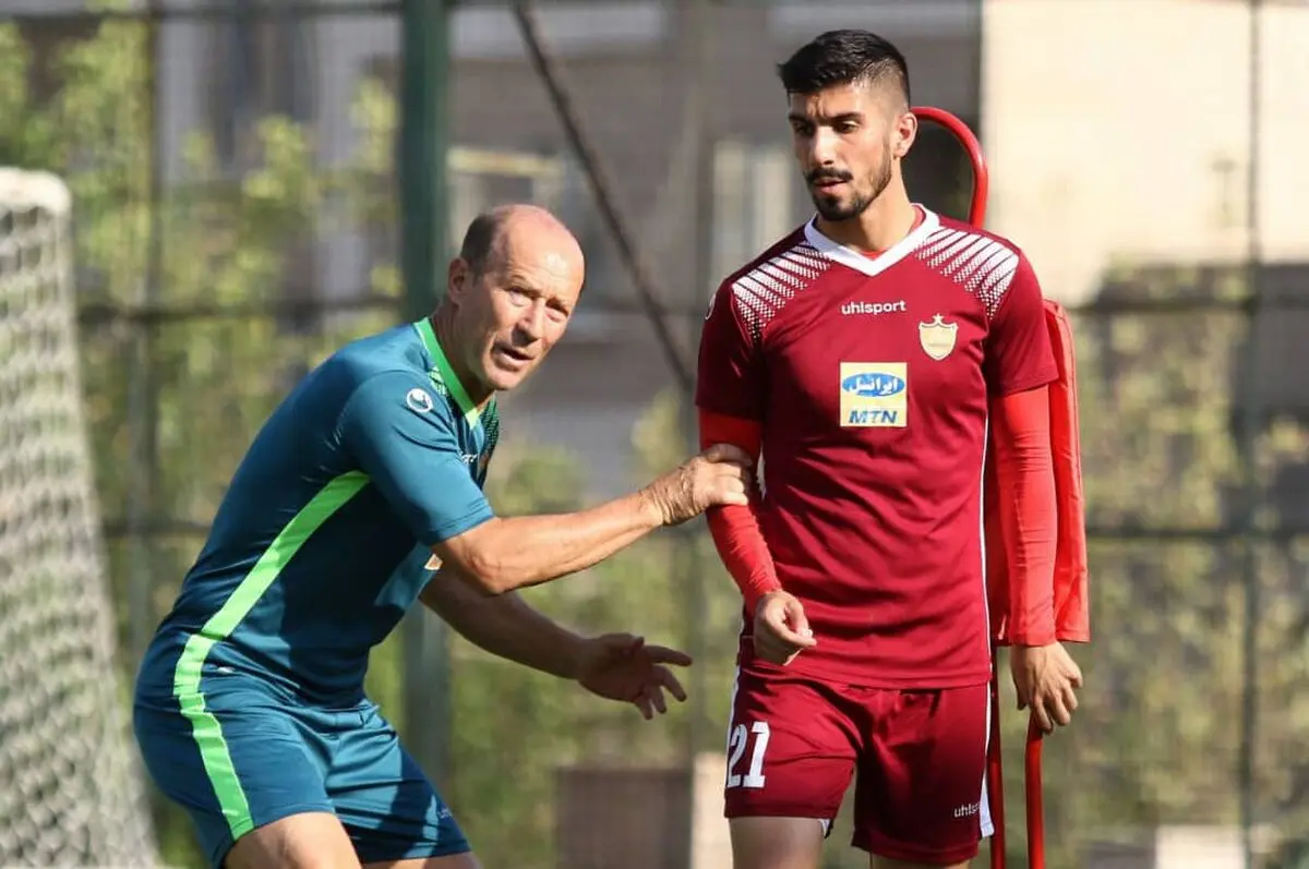 تاکید کالدرون روی حرکات ترکیبی در تمرین امروز پرسپولیس