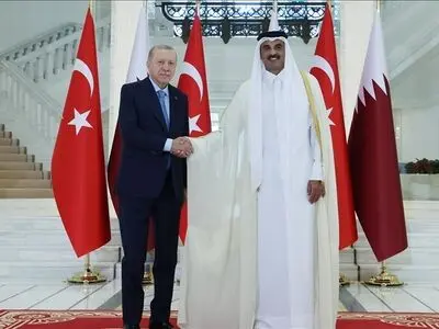  اردوغان با امیر قطر دیدار کرد