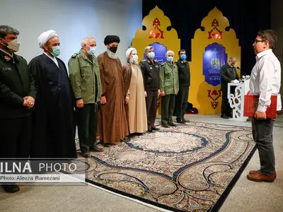آیین اختتامیه مسابقات سراسری قرآن کارکنان نیرو‌های مسلح