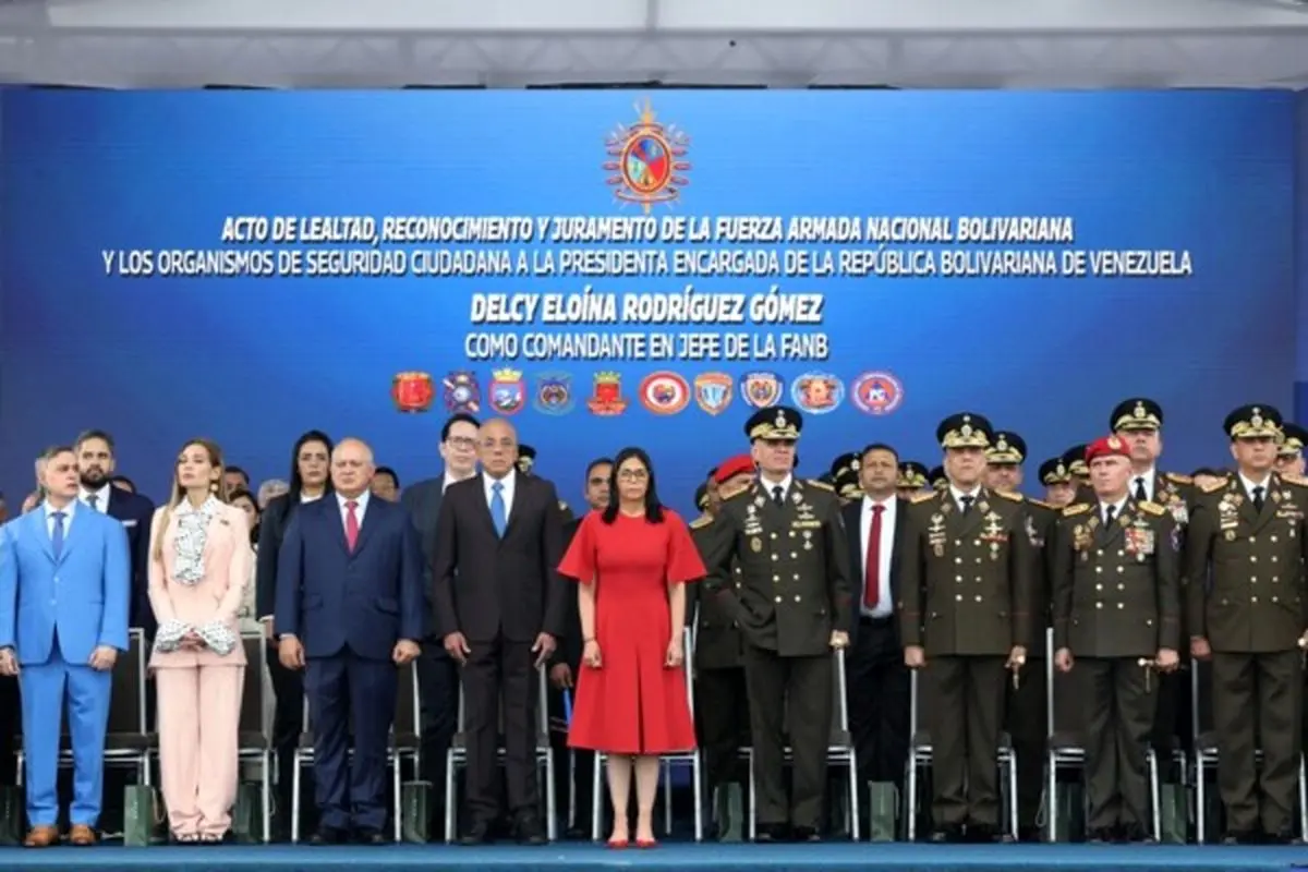 ارتش و پلیس ونزوئلا وفاداری خود را به رودریگز اعلام کردند
