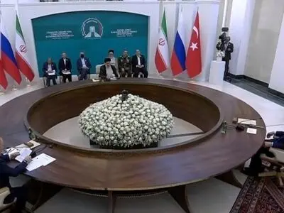آغاز هفتمین اجلاس سران کشورهای ضامن روند آستانه با حضور رؤسای جمهور ایران، روسیه و ترکیه